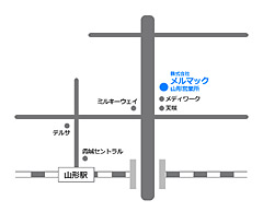 山形営業所地図